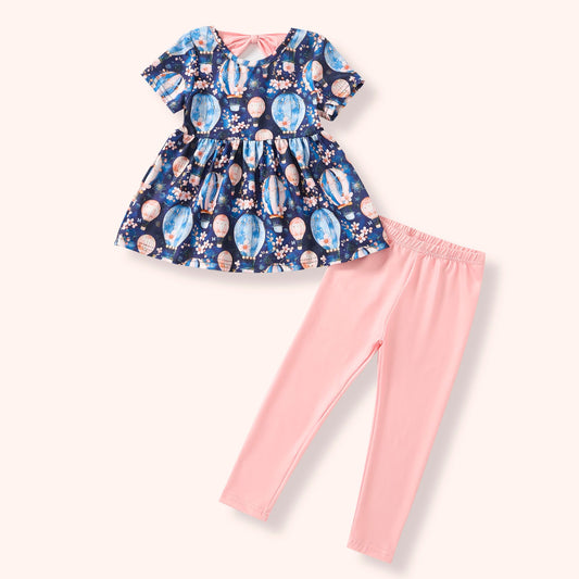 Floral Flight Pant Set