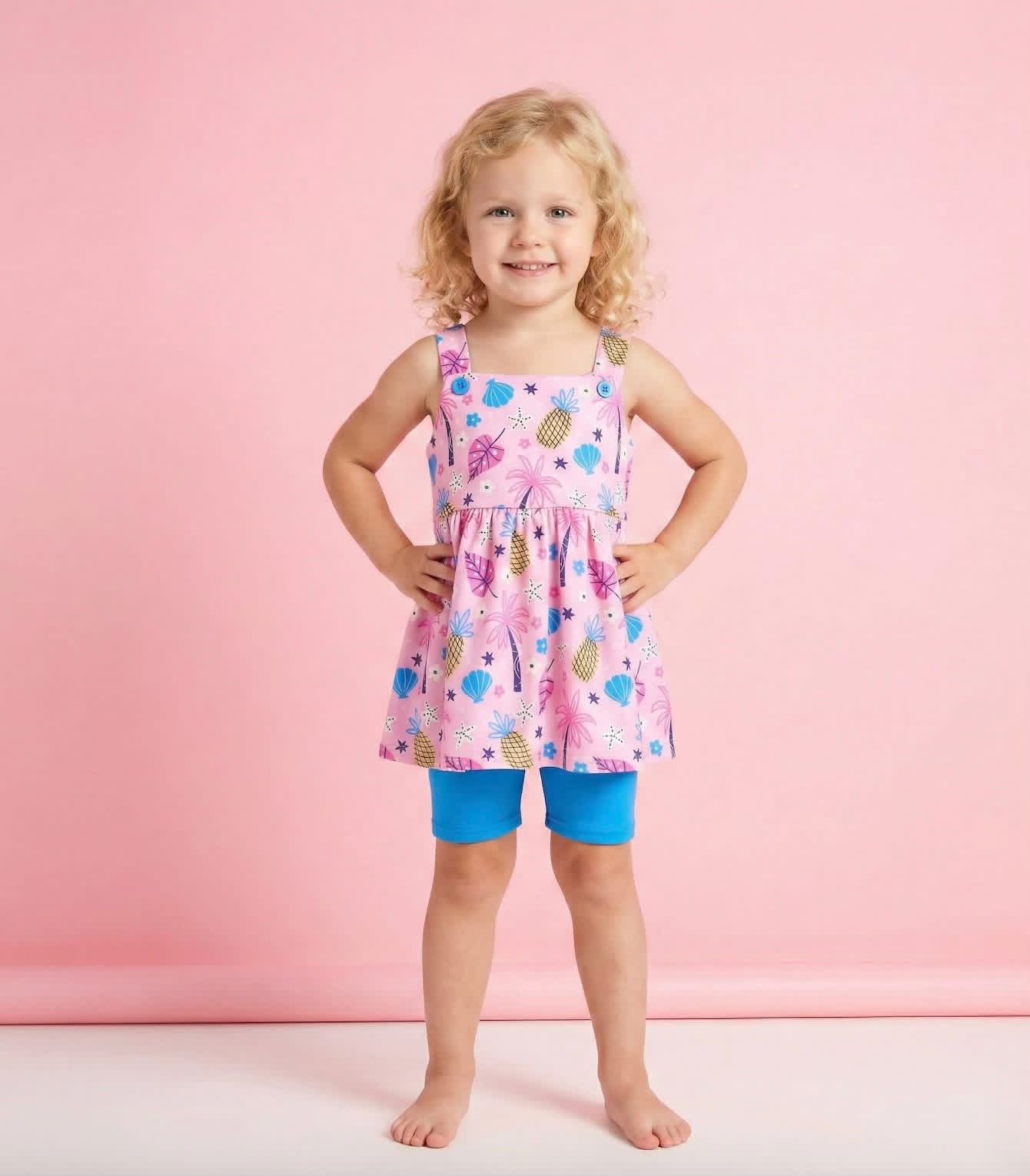 Palm Breeze Short Set