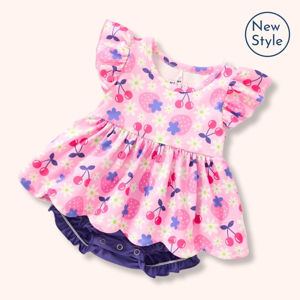 Cherry Berry Sweet Romper