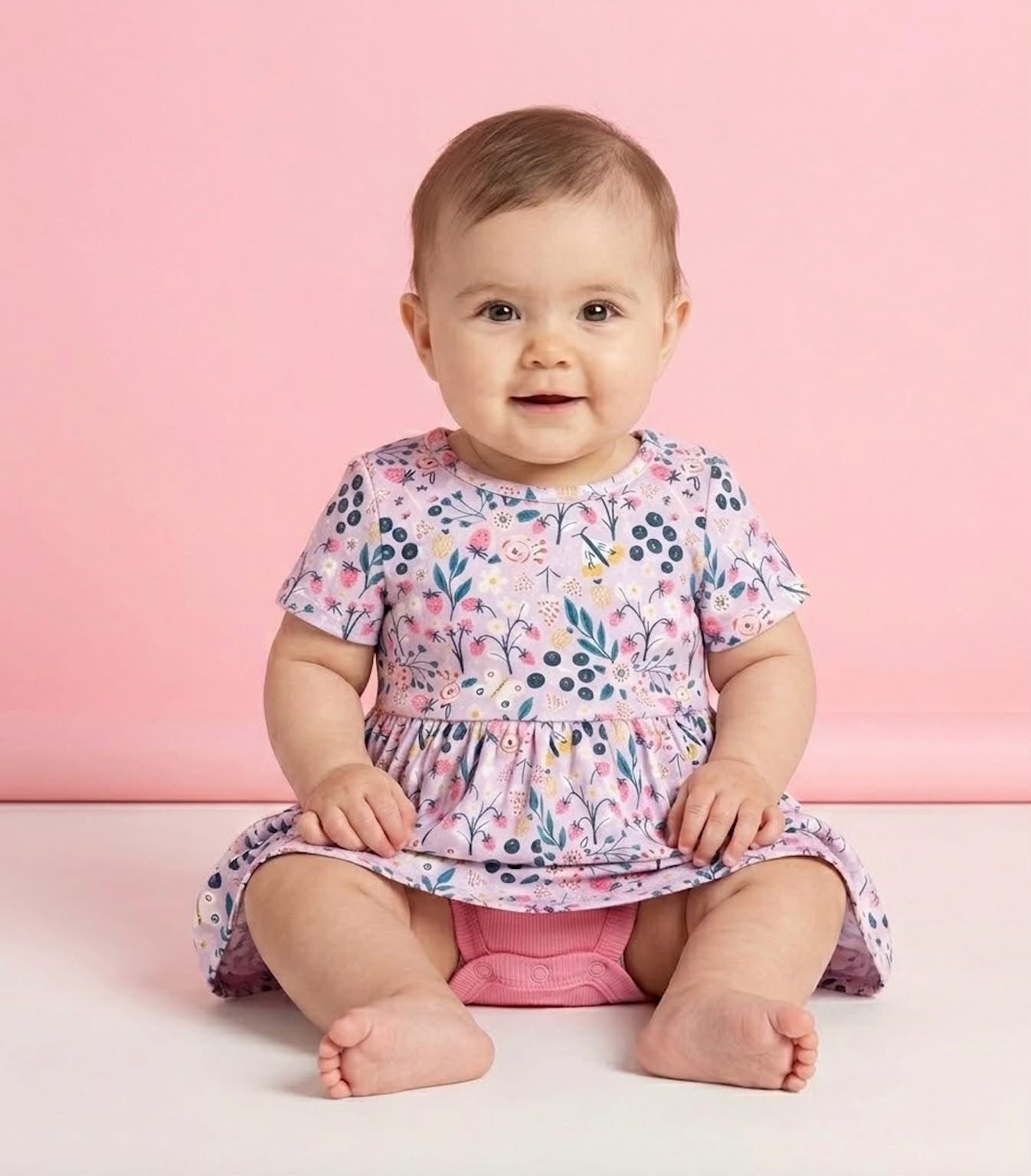 Blueberry Breeze Romper
