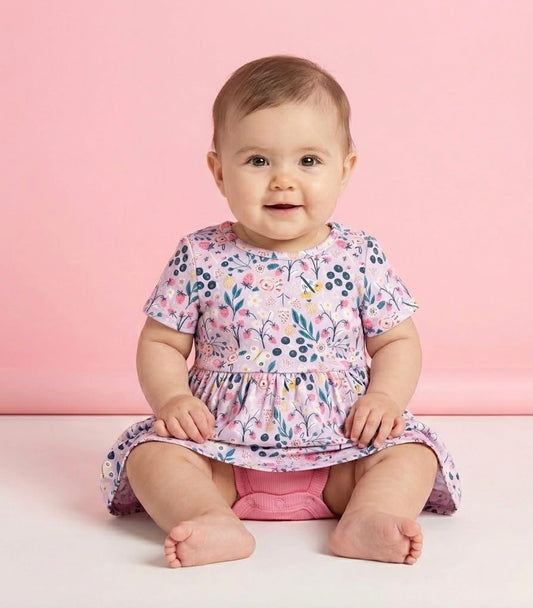 Blueberry Breeze Romper