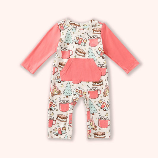 Camping Crew Boy Romper