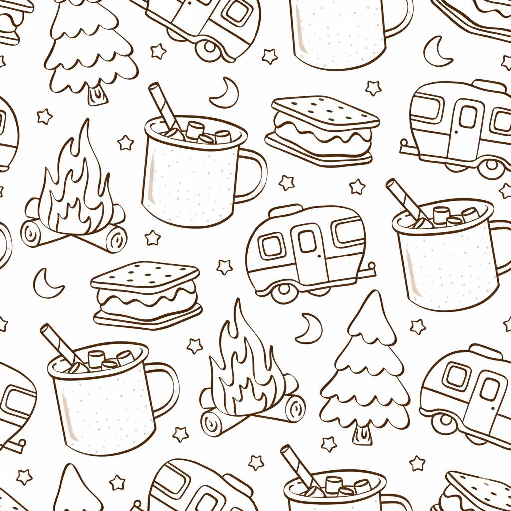 Camping Crew Boy Hoodie
