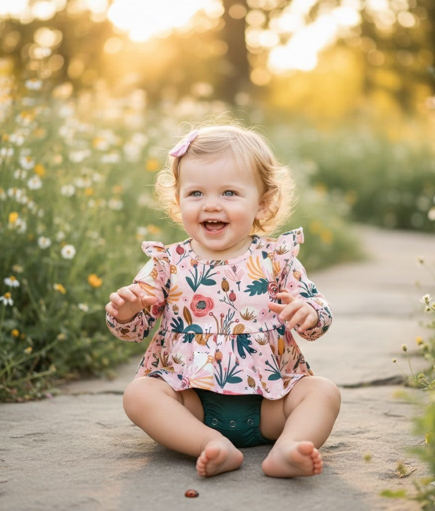 Cozy Botanicals Romper