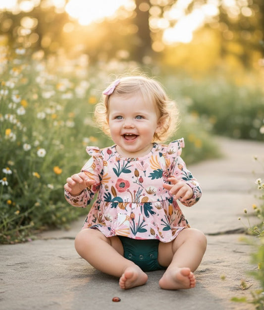 Cozy Botanicals Romper