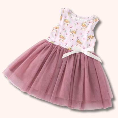 Foxglove Tule Dress