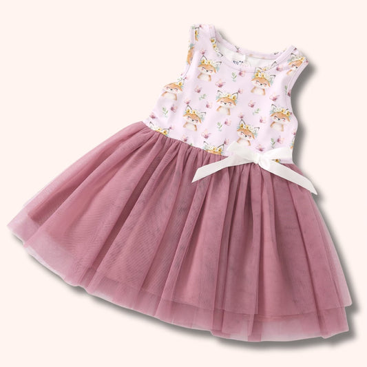 Foxglove Tule Dress